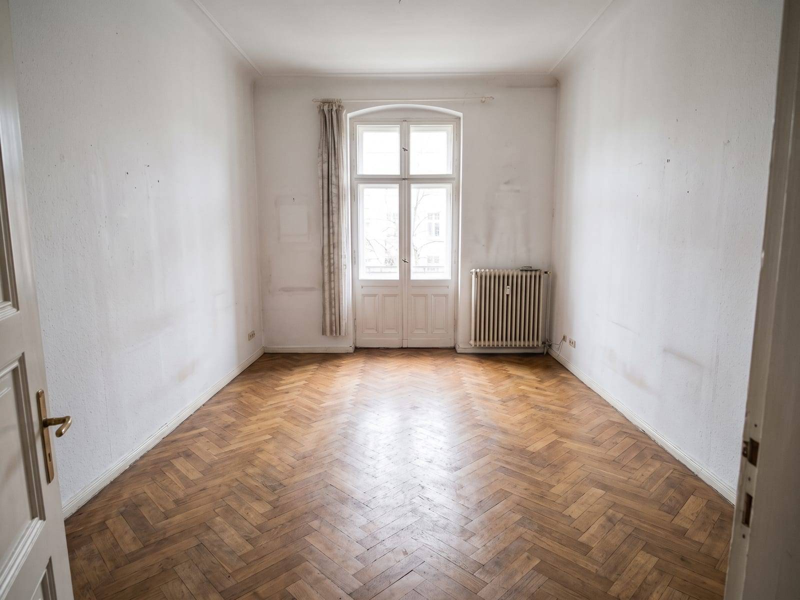 Nachher: Zimmer in einer Altbauwohnung